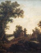 Semyon Shchedrin The Stone Bridge in Gatchina near Constable Square oil on canvas